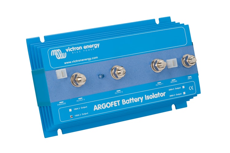 Victron Energy - Argo Ladeverteiler FET 200-2 für zwei Batterien, 200A