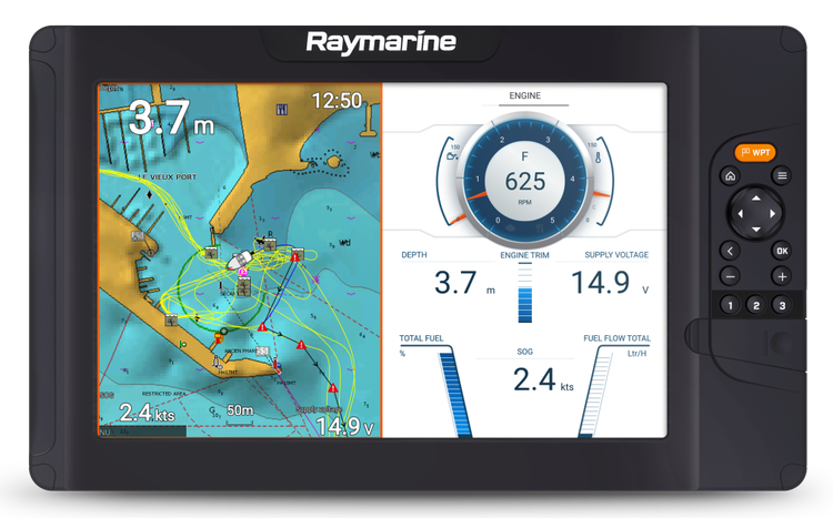 Raymarine - Element 12 S Wi-Fi:llä ja GPS:llä