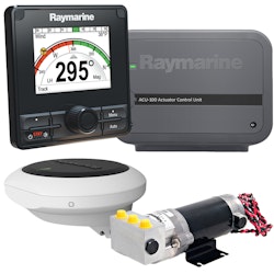 Raymarine – EV-100-Hydraulikpilot mit p70Rs, ACU-100 und 0,5-Liter-Hydraulikpumpe