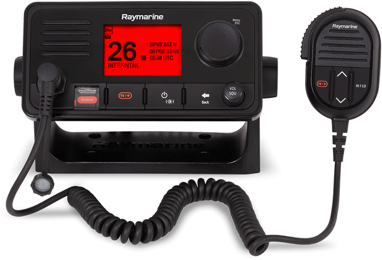  Raymarine - Ray73 VHF radio with dual station function, GPS, AIS receiver and megaphone output