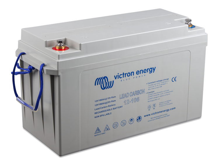 Victron Energy - blykulstofbatteri 12V/106Ah (M8)
