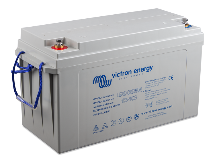 Victron Energy - Blei-Kohle-Batterie 12V/106Ah (M8)