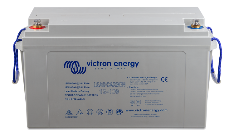 Victron Energy - Lead Carbon Battery 12V/106Ah (M8)