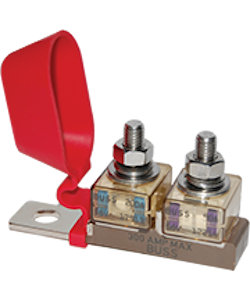 Blue Sea Systems - Fuse holder, double to terminal fuses, max 300A (Bulk)