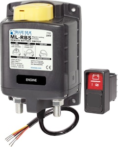 Blue Sea Systems - Remote main switch 500A 24 V Manual ON-OFF