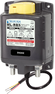 Blue Sea Systems - Blue Sea Systems Solenoid ML 12V RBS SPST w/Man 2 (excl. 2155 switch) (Bulk)