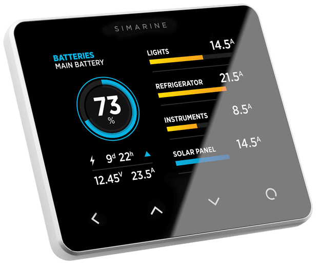  SIMARINE - PICO Standard (PICO+2), Surface mounted, Silver