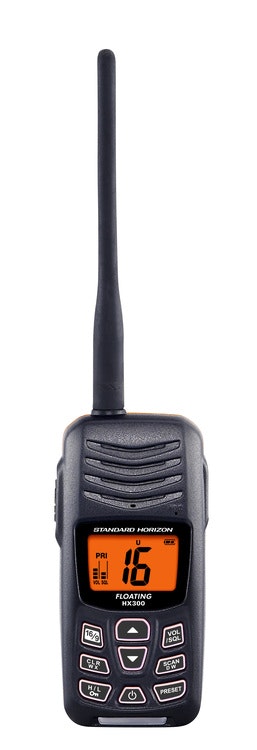 Standard Horizon - Kompakt flydende håndholdt VHF