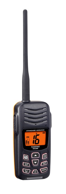 Standard Horizon - Kompakti kelluva kädessä pidettävä VHF
