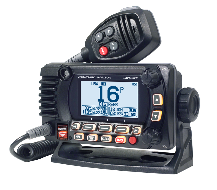 Standard Horizon - Stationär VHF med 25W, möjlighet till andra station och NMEA2000