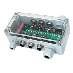 Actisense QNB-1-PMW - Multiport module 6 ports NMEA 2000 with Micro female connectors. Including protected voltage supply