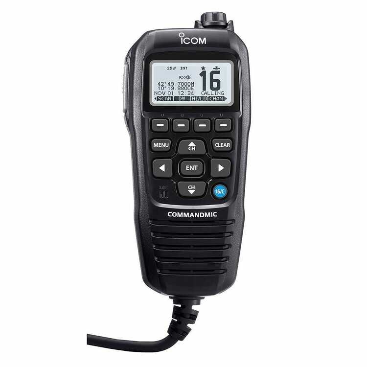 Icom 94198 - HM-195GB Commandmic för M423G och M510E