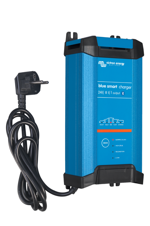 Victron Energy - Blue Smart IP22 Batterieladegerät 24V/8A 1 Ausgang BT