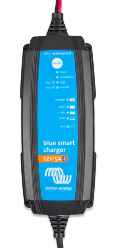 Victron Energy - Blue Smart IP65 battery charger 12V/5A BT Lithium and lead batteries