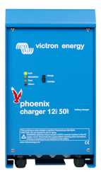 Victron Energy - Phoenix akkulaturi 12V/50A 2+1 lähtöä