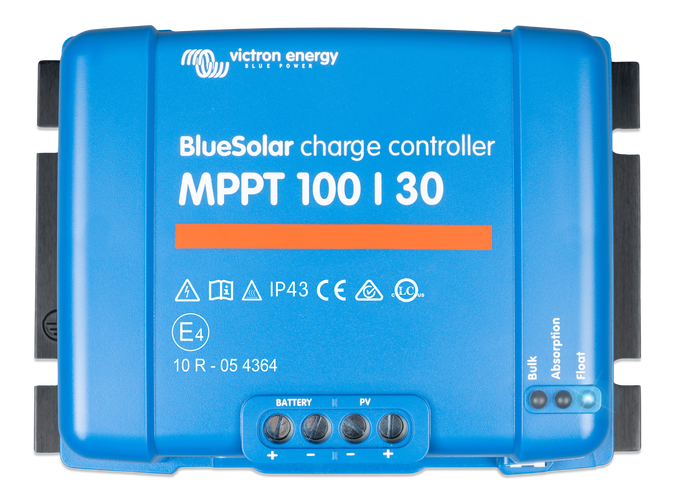 Victron Energy - BlueSolar MPPT 100/30 Solcellsregulator, utan BT