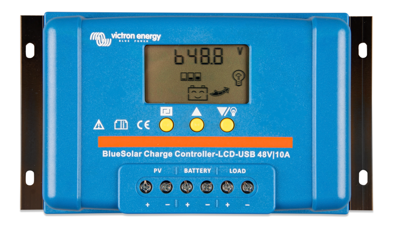  Victron Energy - BlueSolar PWM LCD&USB 48V-20A, ilman BT:tä