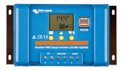  Victron Energy - BlueSolar PWM LCD&USB 12/24V-5A, without BT