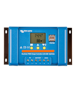 Victron Energy - BlueSolar PWM LCD&USB 12/24V-5A, utan BT