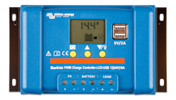  Victron Energy - BlueSolar PWM LCD&USB 12/24V-10A, without BT