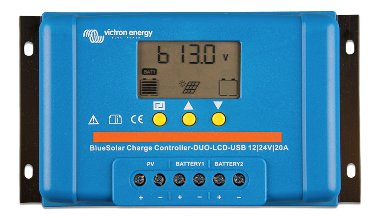  Victron Energy - BlueSolar PWM LCD&USB 12/24V-20A, ilman BT:tä