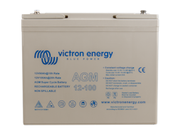Victron Energy - AGM Super Cycle Batteri 12V/100Ah CCA (SAE) 500, M6-gänga