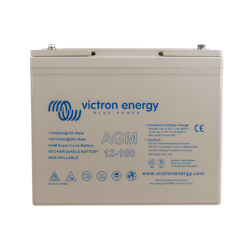  Victron Energy - AGM Super Cycle -akku 12V/100Ah CCA (SAE) 500, M6-kierre
