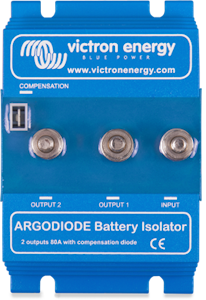 Victron Energy - Argo Skiljediod 80-2AC, 2 batterier, 80A