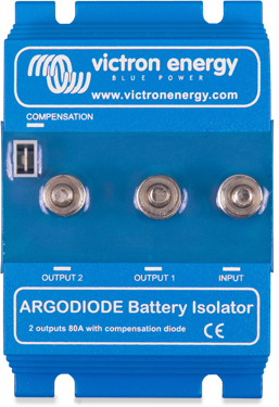 Victron Energy - Argo Skiljediod 120-2AC, 2 batterier, 120A