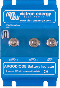 Victron Energy - Diodo de aislamiento Argo 160-2AC, 2 baterías, 160A