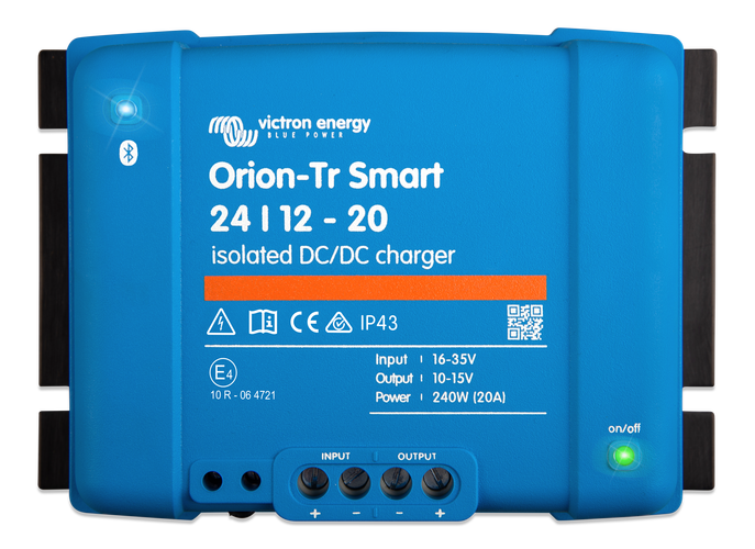 Victron Energy - Orion-Tr Smart Isolerad DC-DC-laddare 24/12-20A (240W)