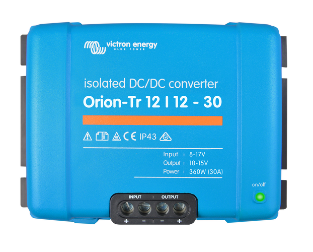 Victron Energy - Orion-Tr Isolerad DC-DC-omvandlare 12/12-30A (360W)