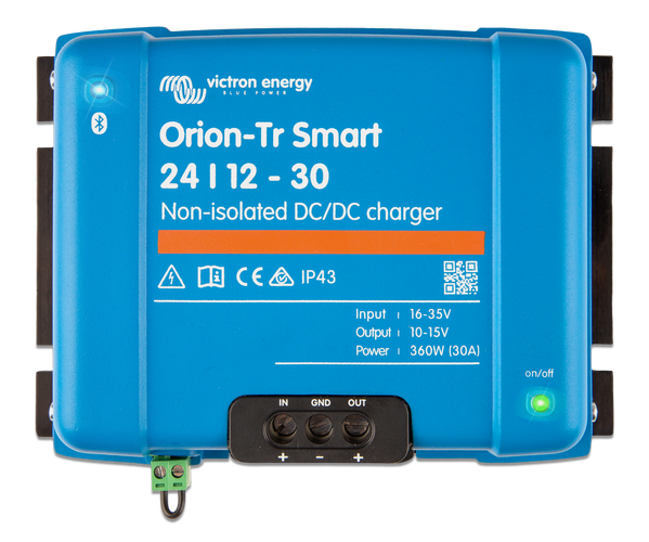 Victron Energy - Orion-Tr Smart Nicht isoliertes DC-DC-Ladegerät 24/12-30 A (360 W)