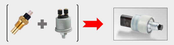  Veratron - LinkUp gateway, NMEA 2000, engine temperature and pressure