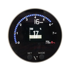 Veratron - VMH35 Multidisplay, 85 mm, integrerad 10 Hz GNSS, N2K
