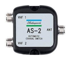 Shakespeare - Antenne switch to VHF med en antenne