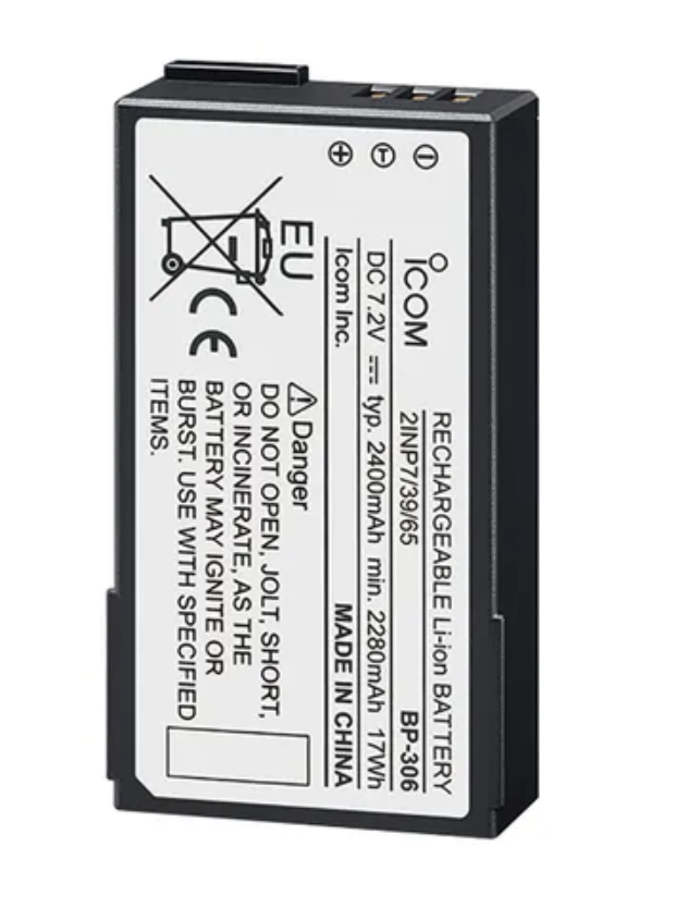 Icom - BP-306 Li-Ion 2400mAh Batteri för M94D (standard)