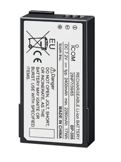 Icom - BP-306 Li-Ion 2400mAh Batteri för M94D (standard)