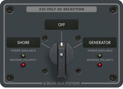 Blue Sea Systems - AC input panel 1-0-2 32 A