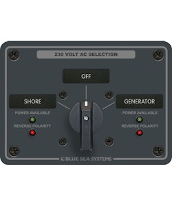 Blue Sea Systems - AC input panel 1-0-2 32 A