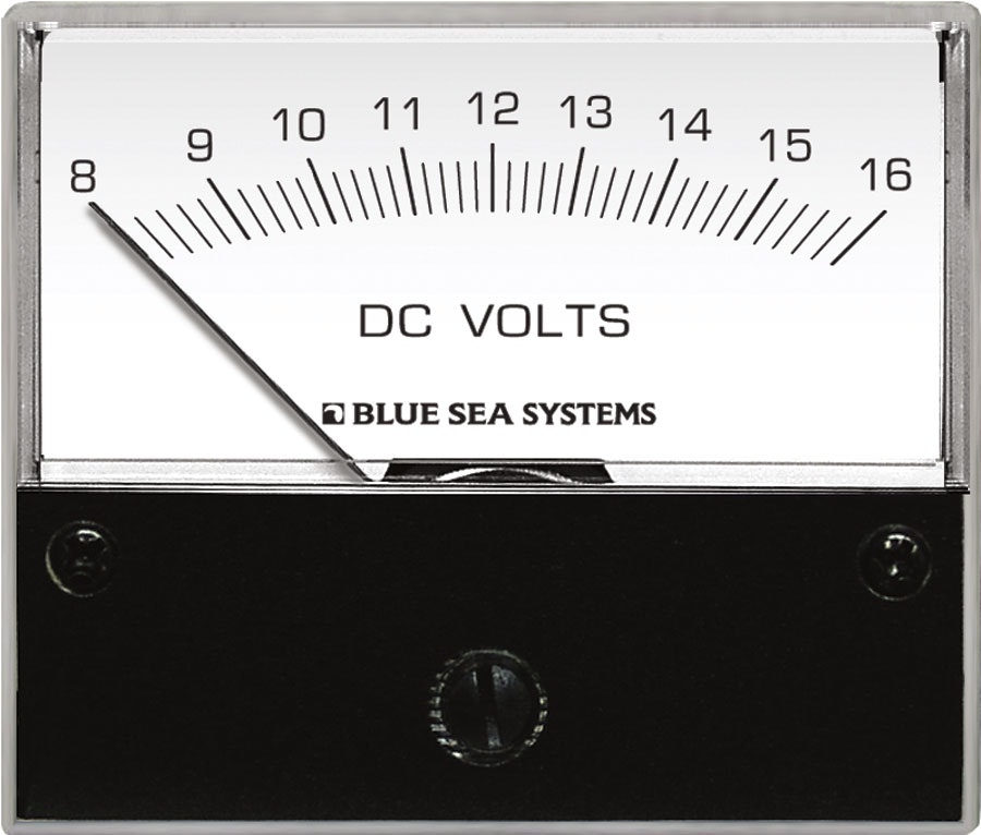 Blue Sea Systems - Analoges Voltmeter DC 8-16 A