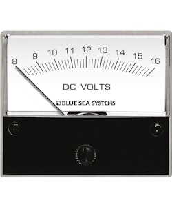 Blue Sea Systems - Analogt voltmeter DC 8-16 A