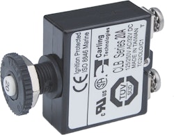 Blue Sea Systems - Automatsäkring med tryckfunktion, 20A (Bulk)