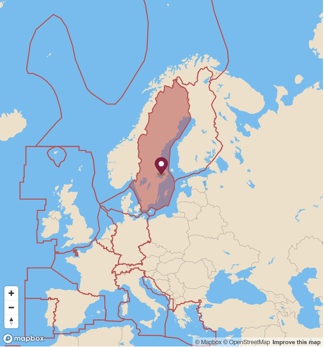 Raymarine - LightHouse sjökort, Förladdat, Sverige