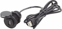 Blue Sea Systems - 12VDC USB 2.0 Port w/ Ext Cable