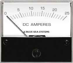 Blue Sea Systems - Amperemeter DC 0-25A m/intern shunt