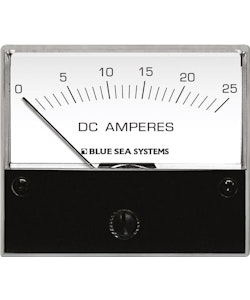 Blue Sea Systems - Ammeter DC 0–25A w/internal Shunt