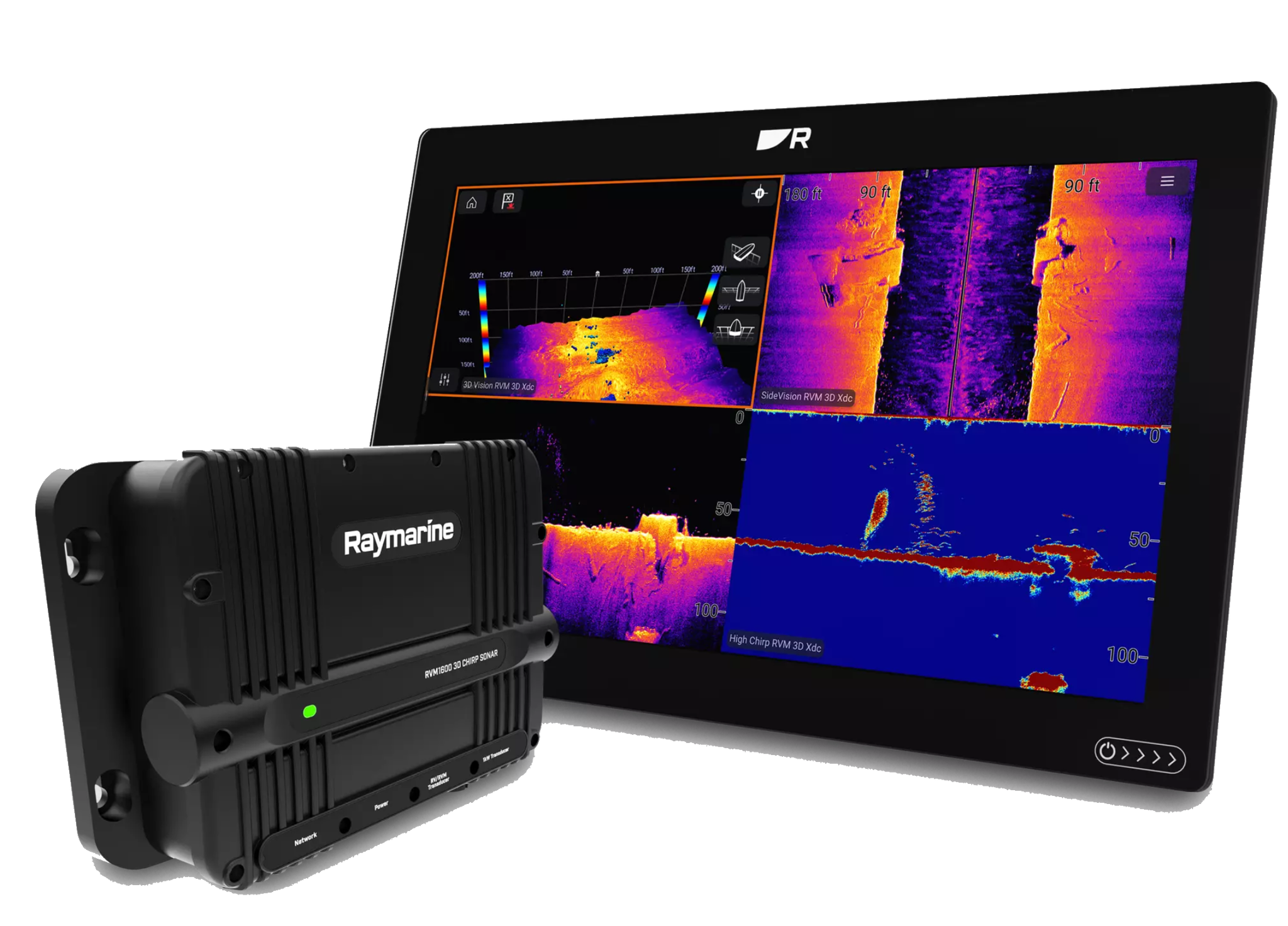 Raymarine - RVM1600 3D CHIRP Sonar Modul