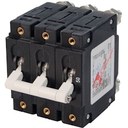 Blue Sea Systems - Blue Sea Systems Circuit Breaker 50A Hvid