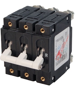 Blue Sea Systems - Blue Sea Systems Circuit Breaker 50A Hvid